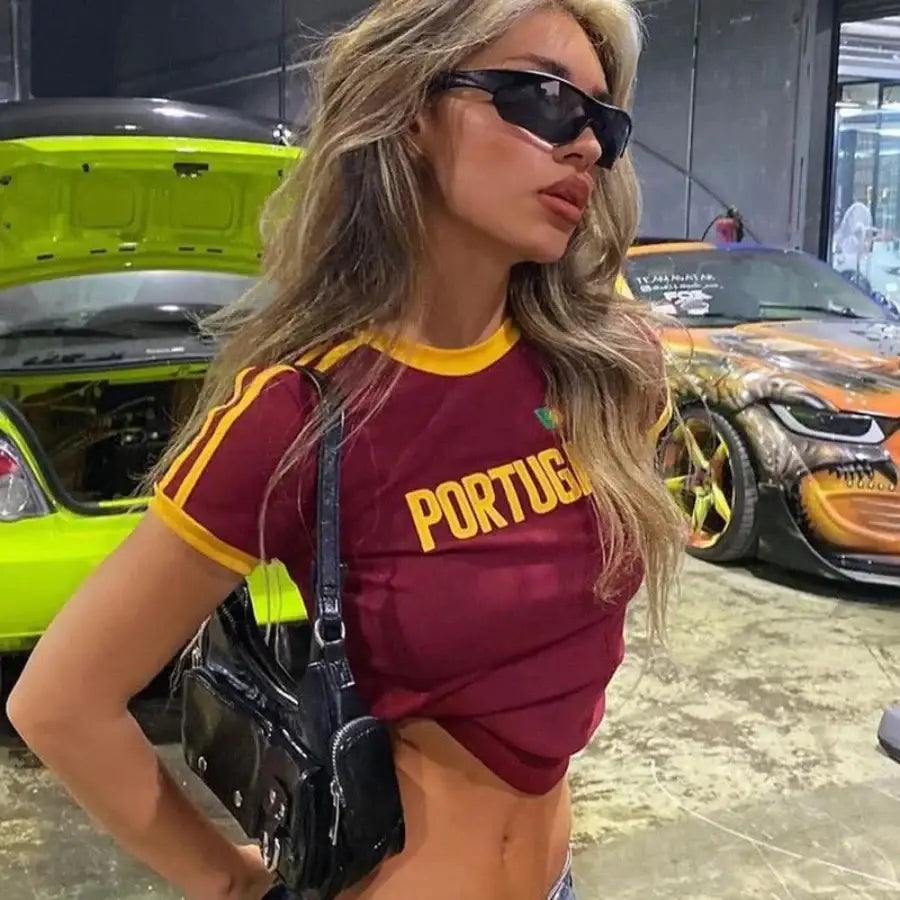 Portugal Crop Top - S