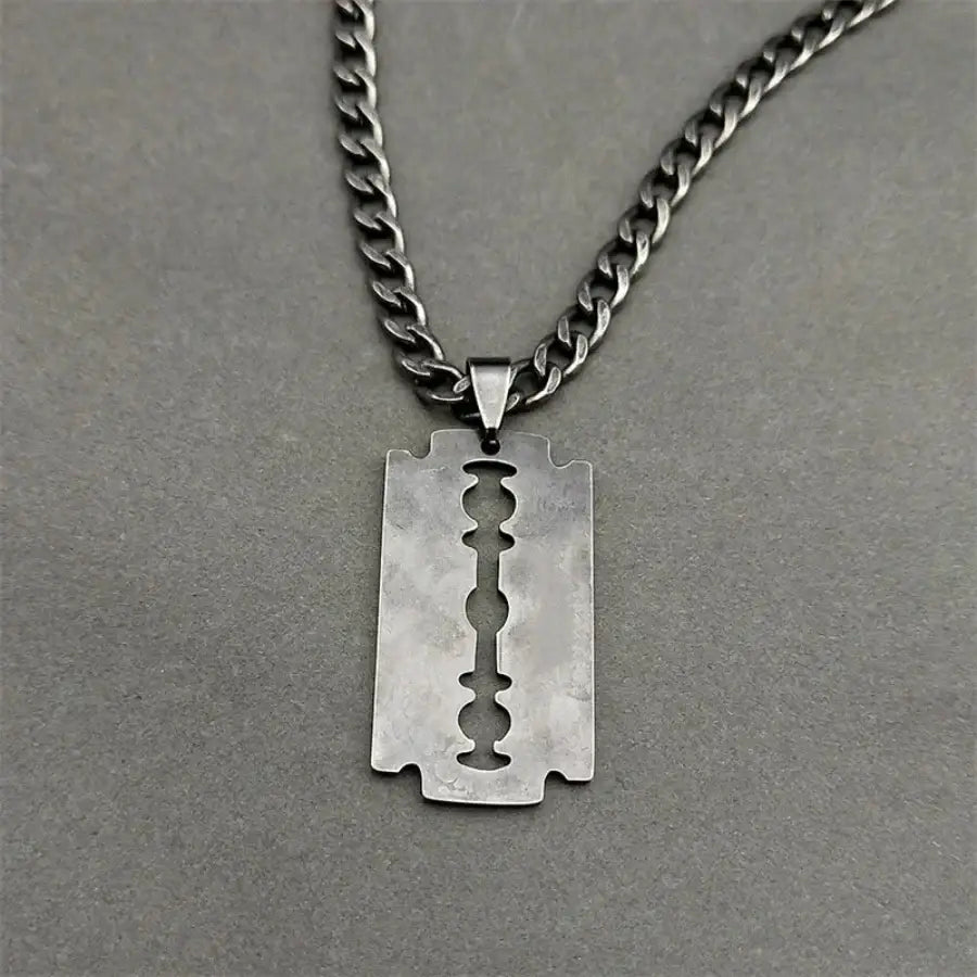 Razor Necklace