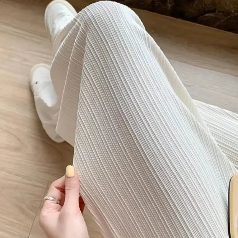 Ribbed Wide Leg Pants