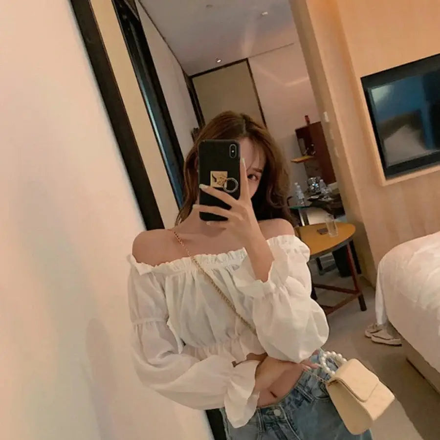Ruffle Crop Top