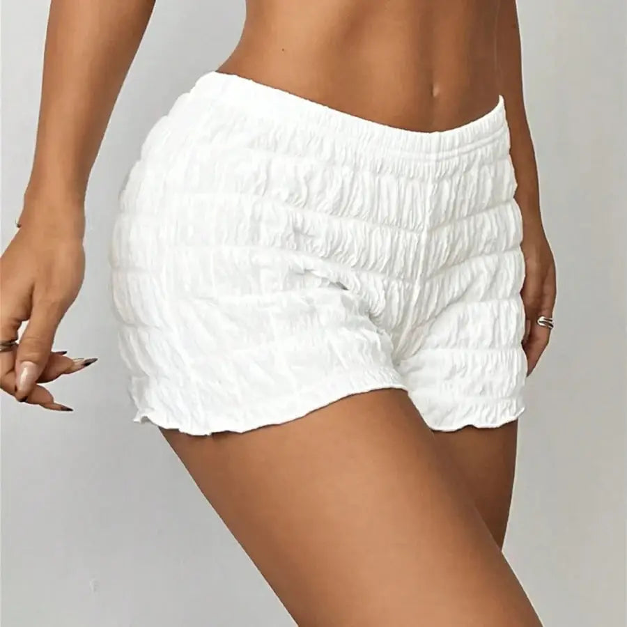 Shirred Shorts