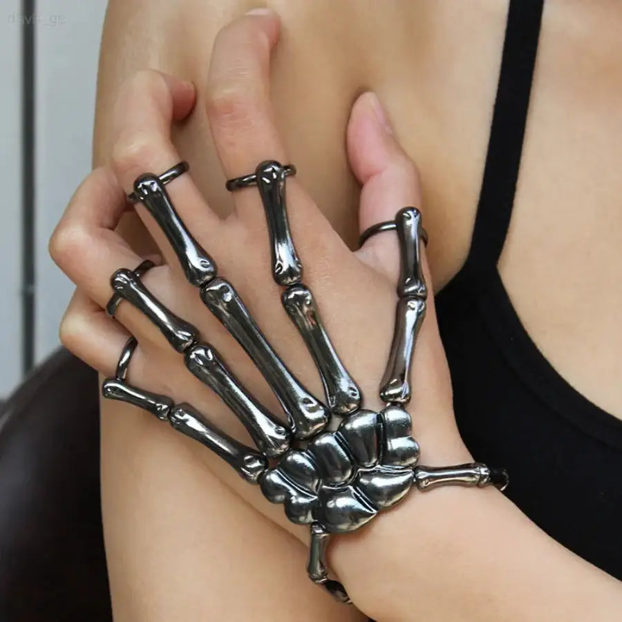 Skeleton Hand Bracelet