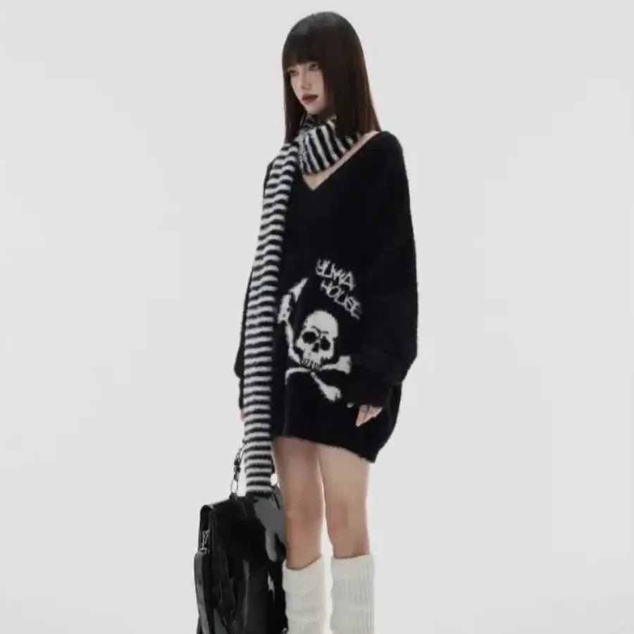 Skull And Crossbones Sweater