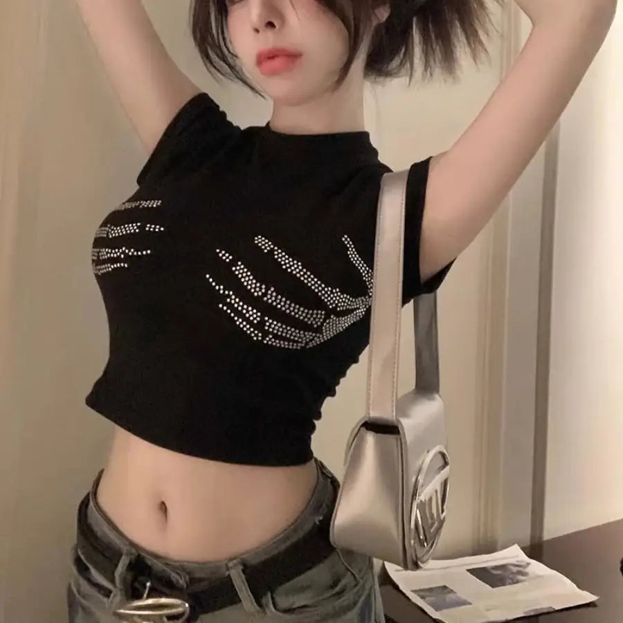 Skull Hands Top