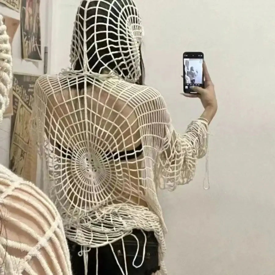 Spider Web Sweater