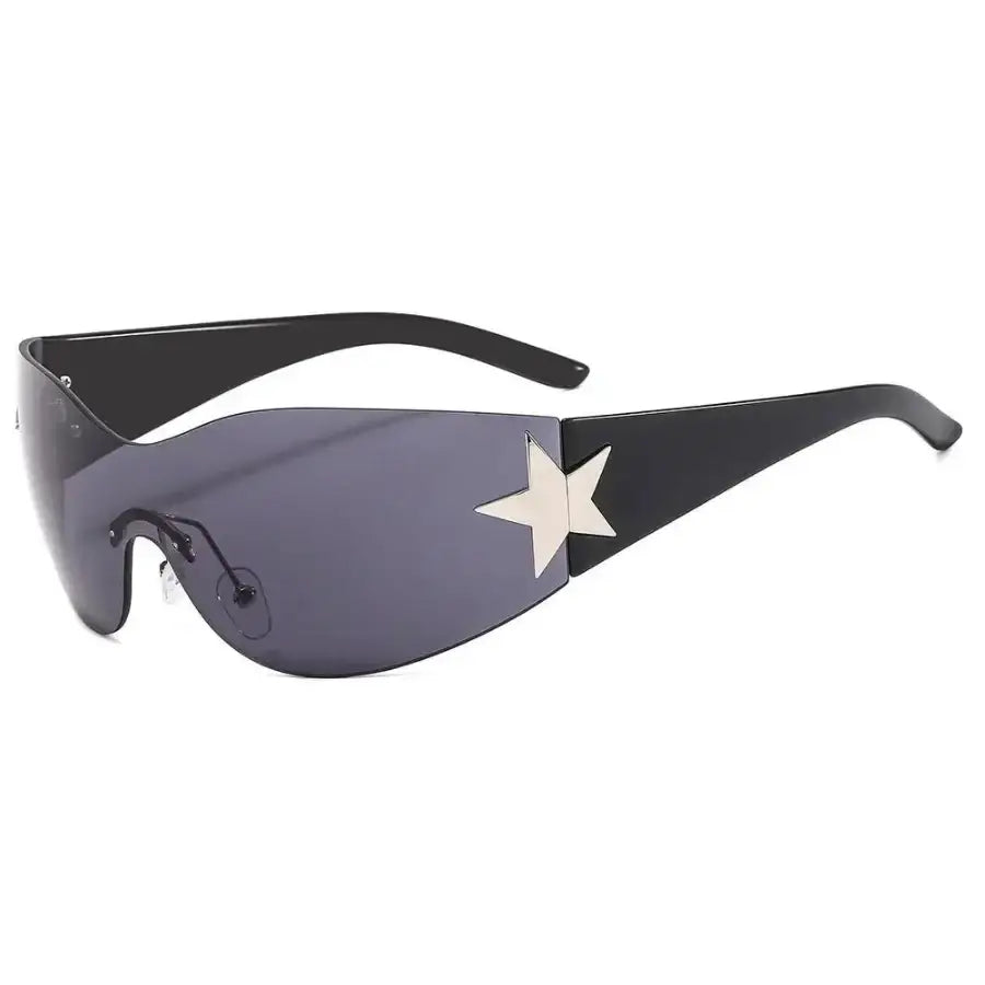 Star Glasses - Black