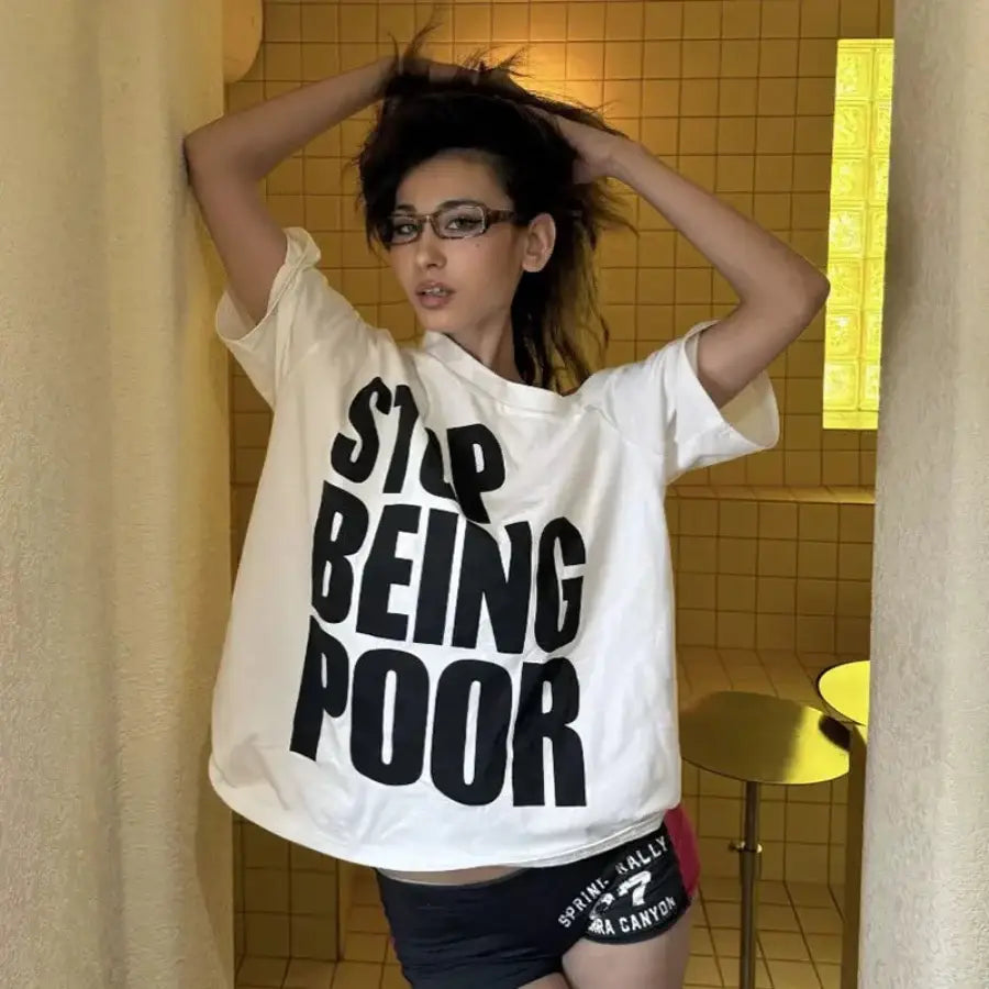 Stop Being Poor Shirt