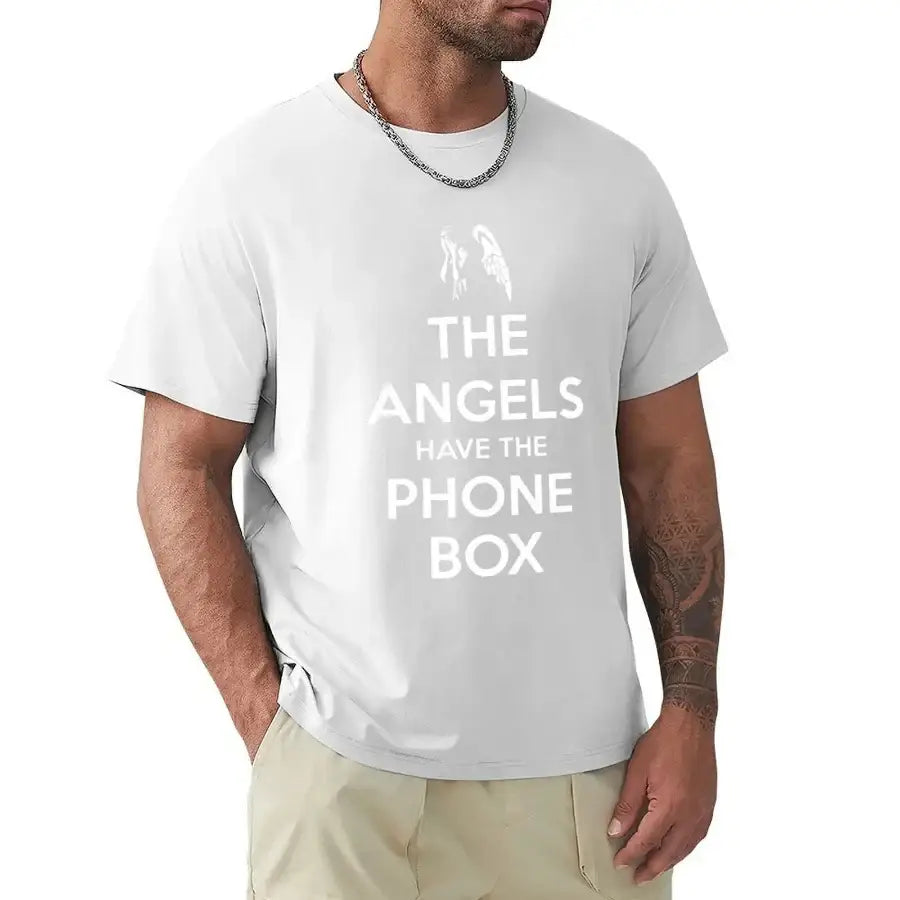 The Angels Have The Phone Box Shirt - White / S