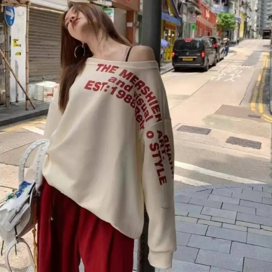 The Mershier and Visual Sweater - Apricot / S