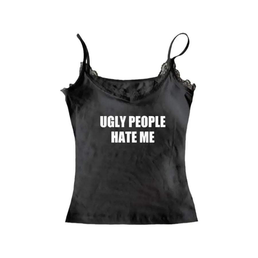 Ugly People Hate Me Shirt - Black / S
