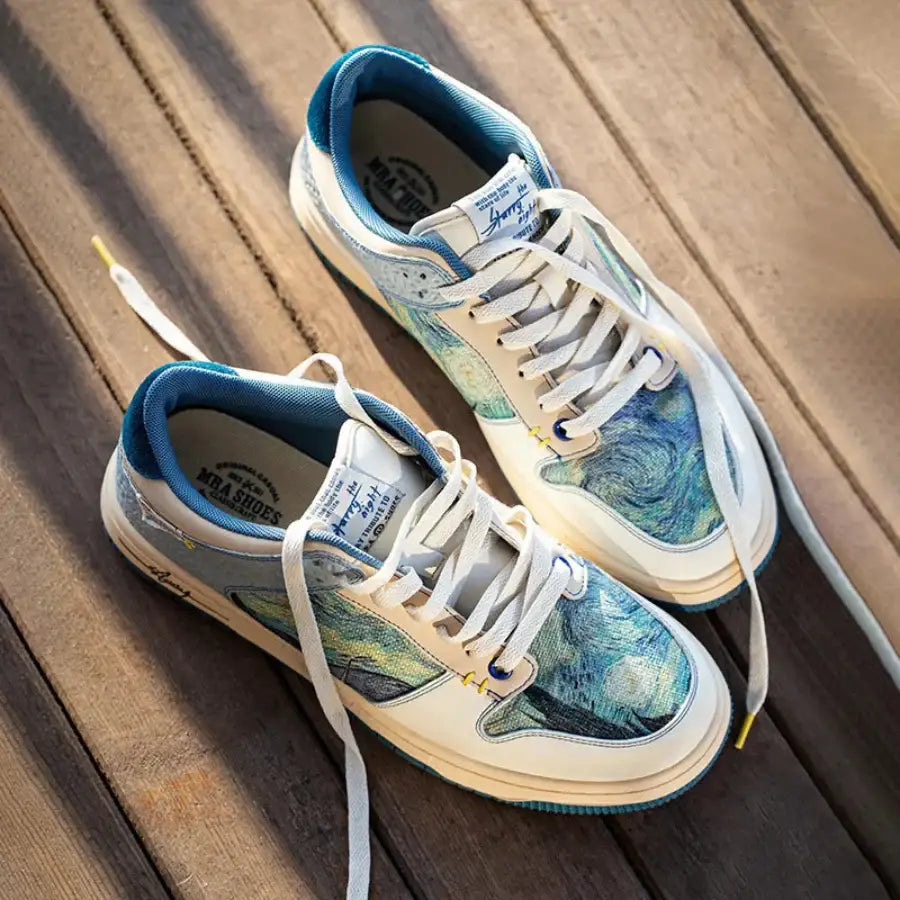 Van Gogh Sneakers - Blue / 6