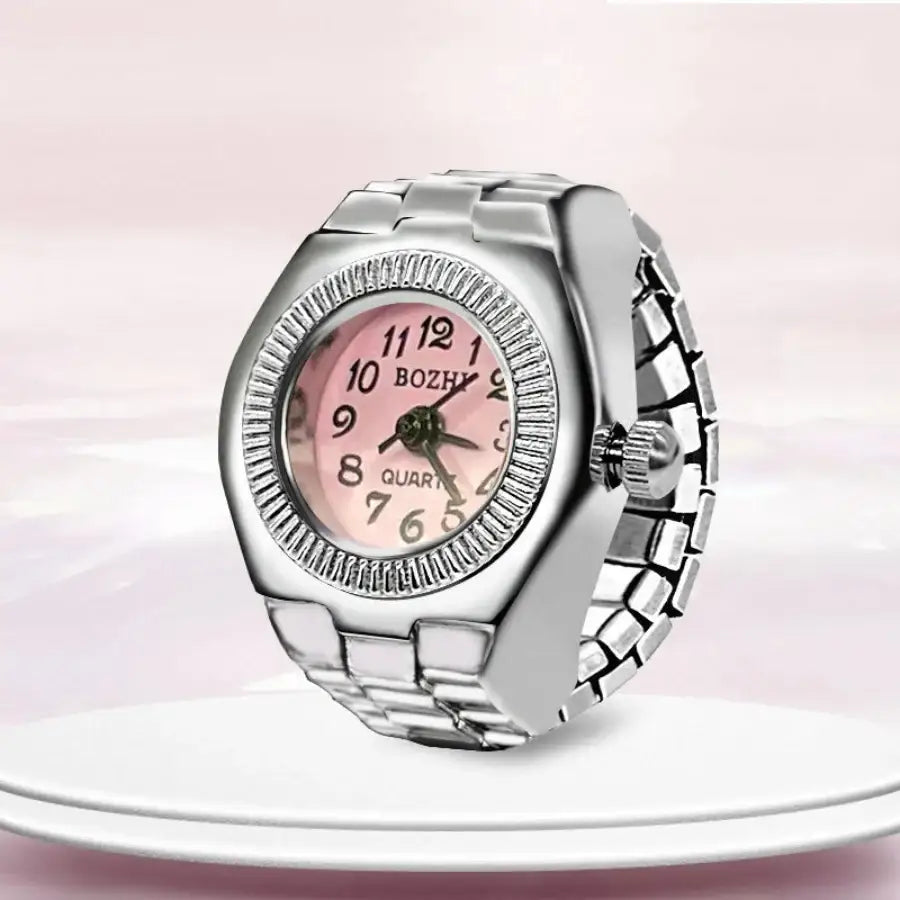 Watch Ring - Pink