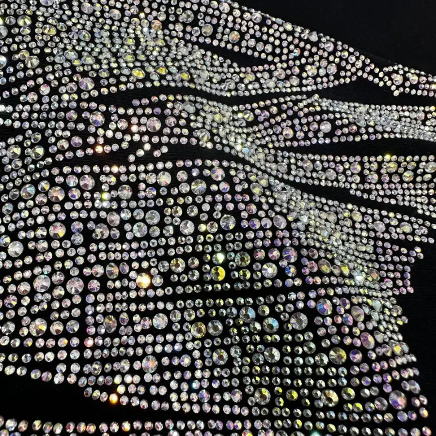 Angel Rhinestone Sweatpants