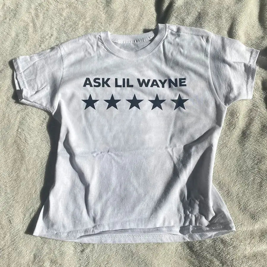 Ask Lil Wayne Shirt - Black / S