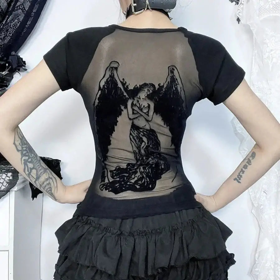 Back Mesh Top
