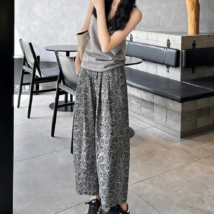 Bandana Pattern Pants - S