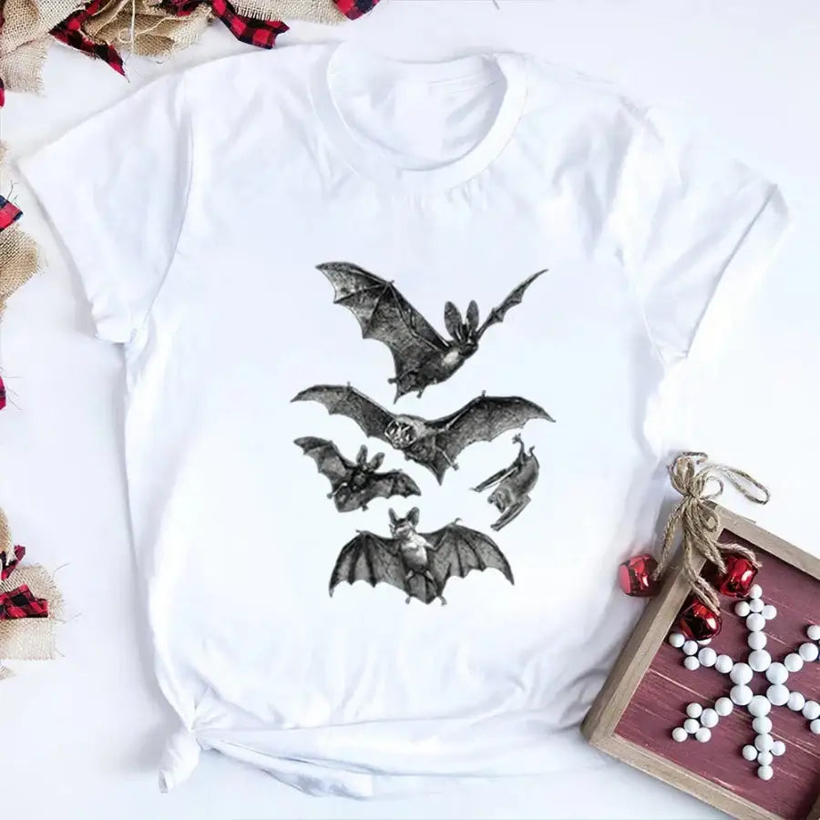 Bat Shirt - White / M