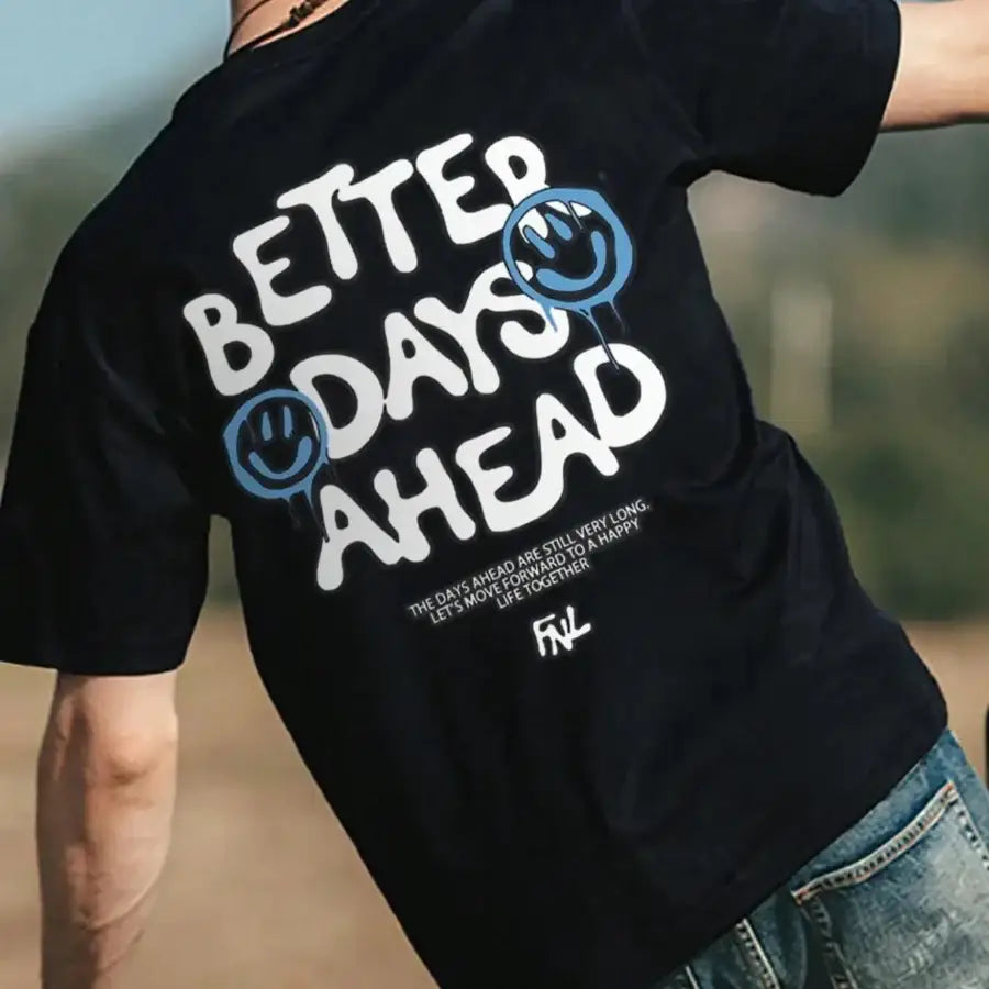 Better Days Ahead Shirt - S / Black