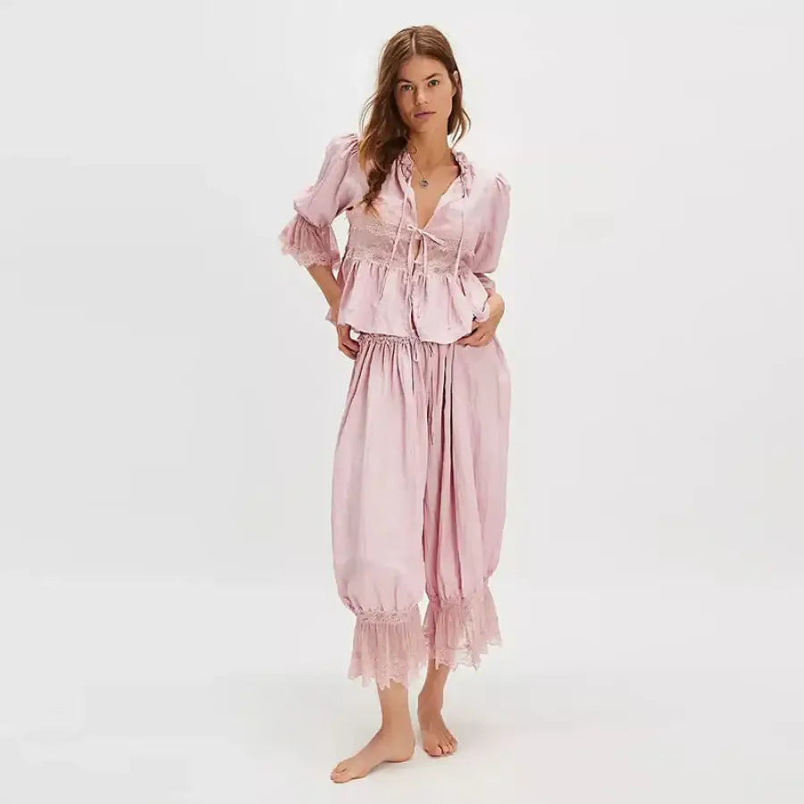 Bloomer Pants - Pink / S