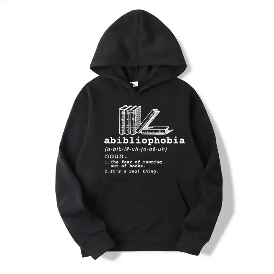 Book Lover Hoodie - Black / S