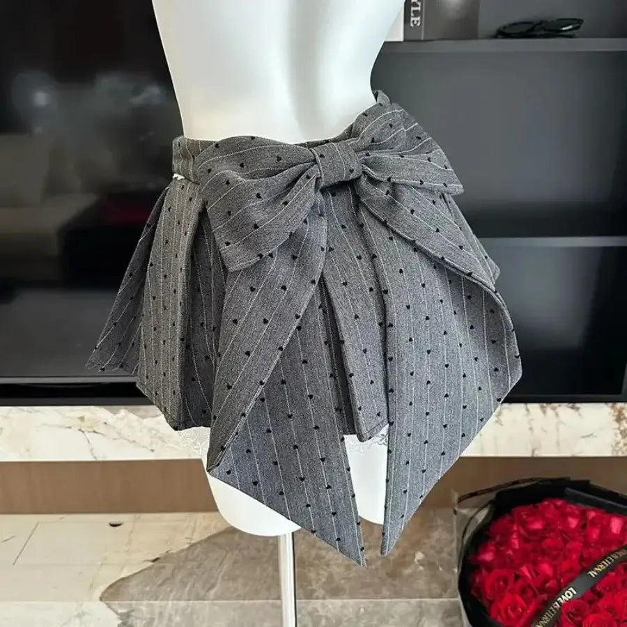 Bow Mini Skirt - S