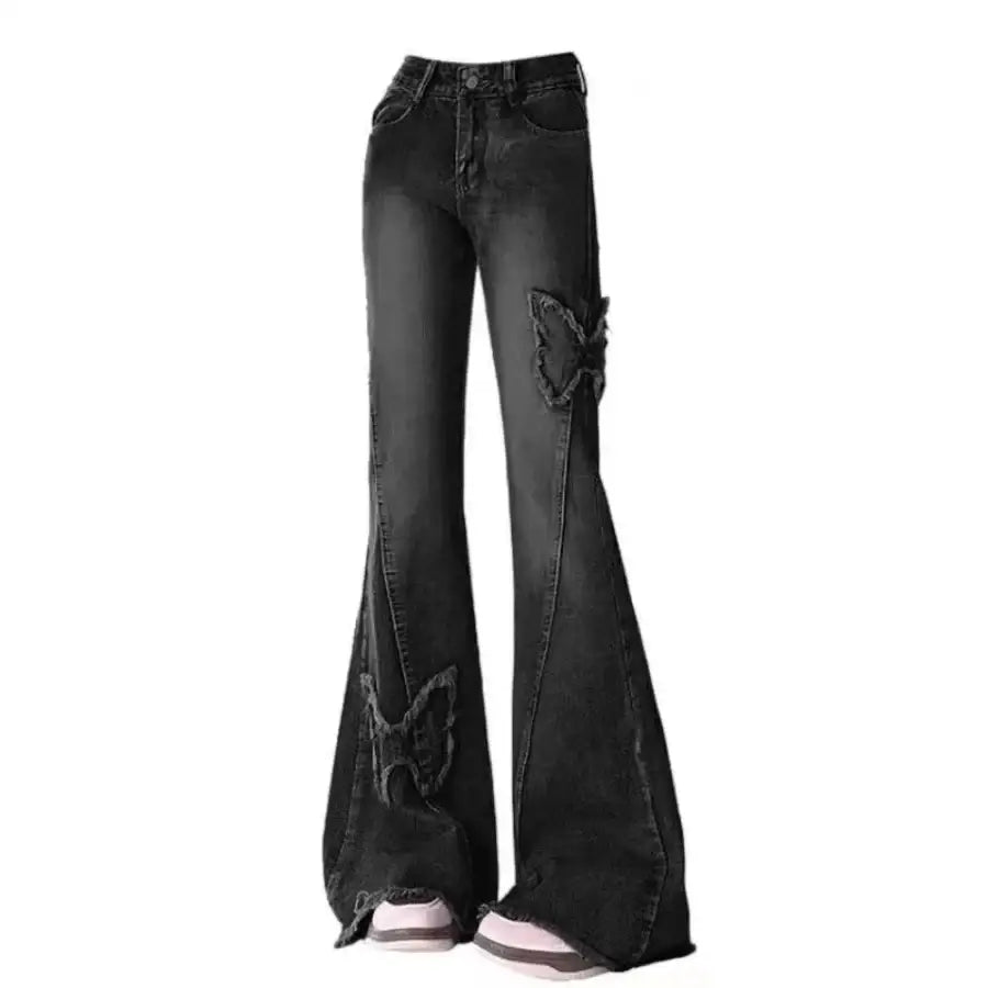 Butterfly Jeans - Black / S