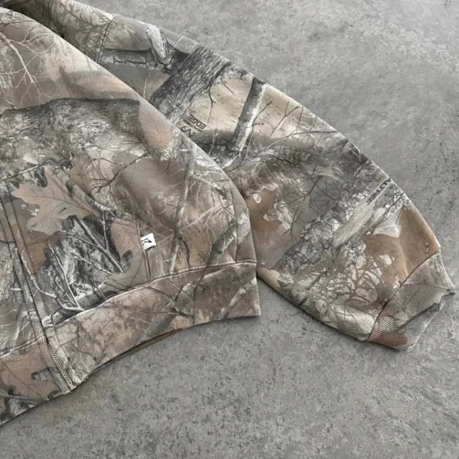Camouflage Zipper Hoodie