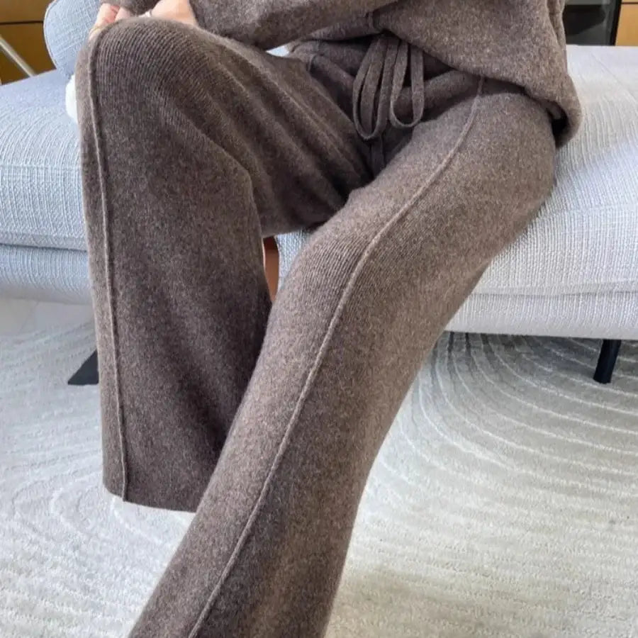 Cashmere Wool Pants