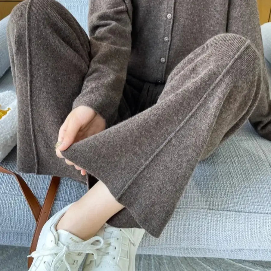 Cashmere Wool Pants