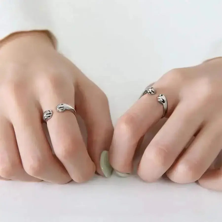 Cat Paw Ring Silver