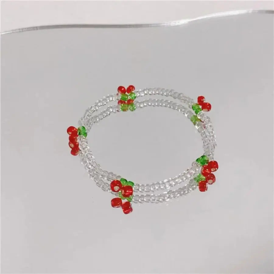 Cherry Bracelet Transparent