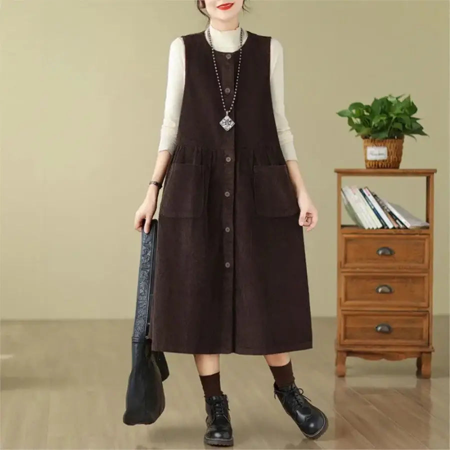Corduroy Dress
