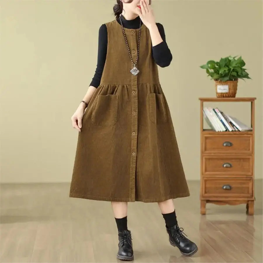 Corduroy Dress