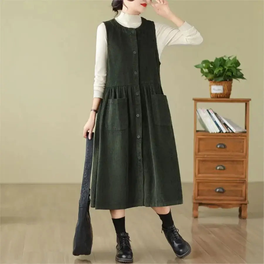 Corduroy Dress