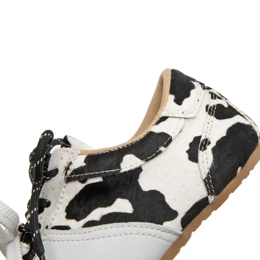 Cow Print Sneakers