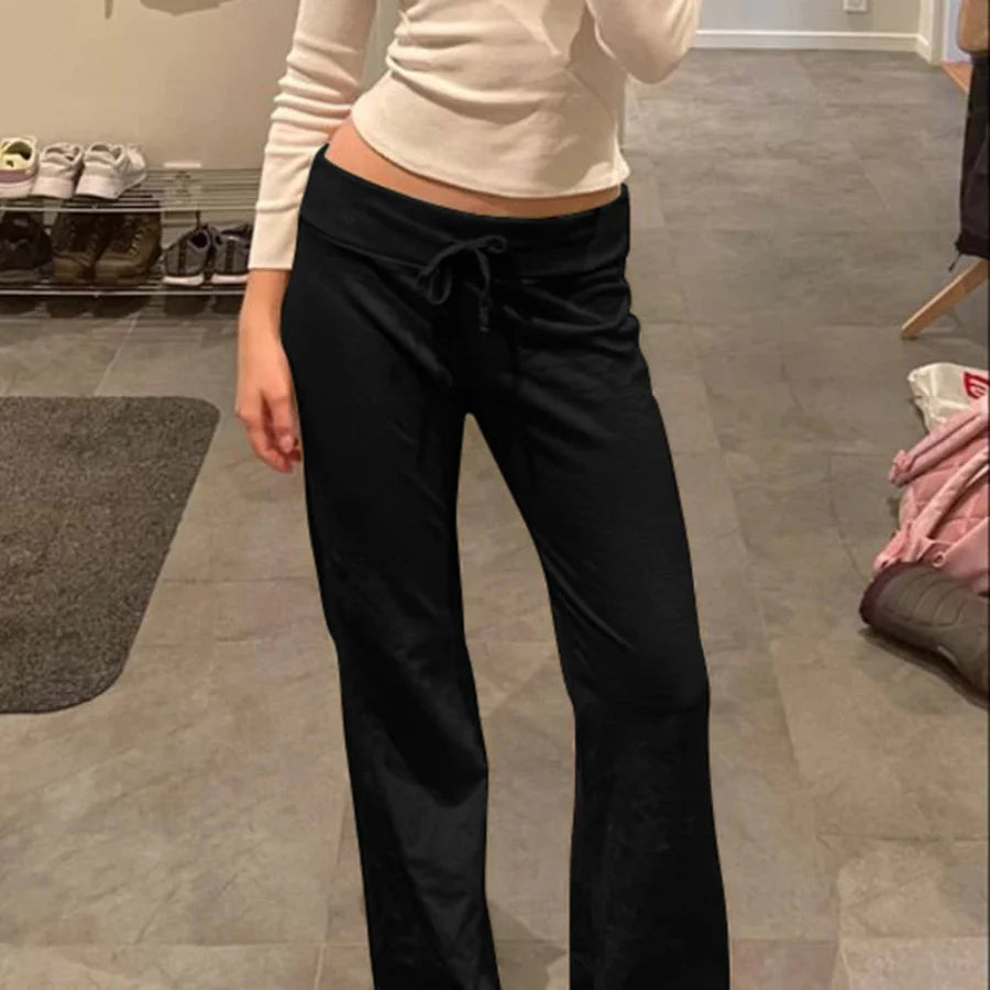 Cozy flare pants