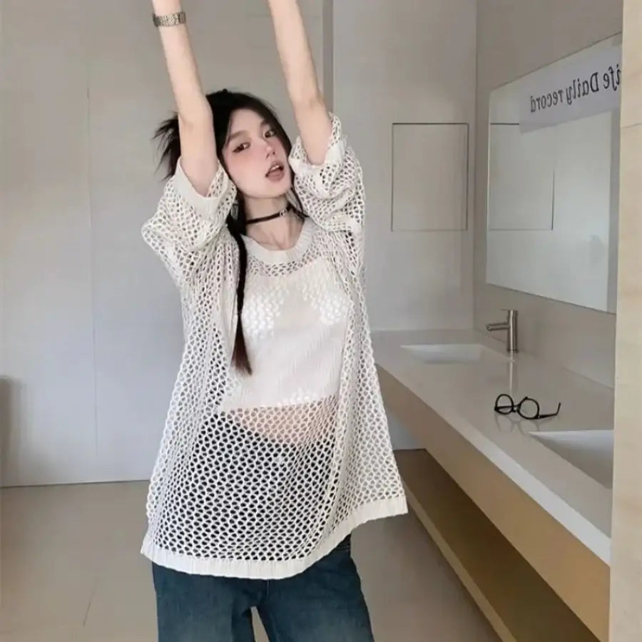 Crochet Star Sweater