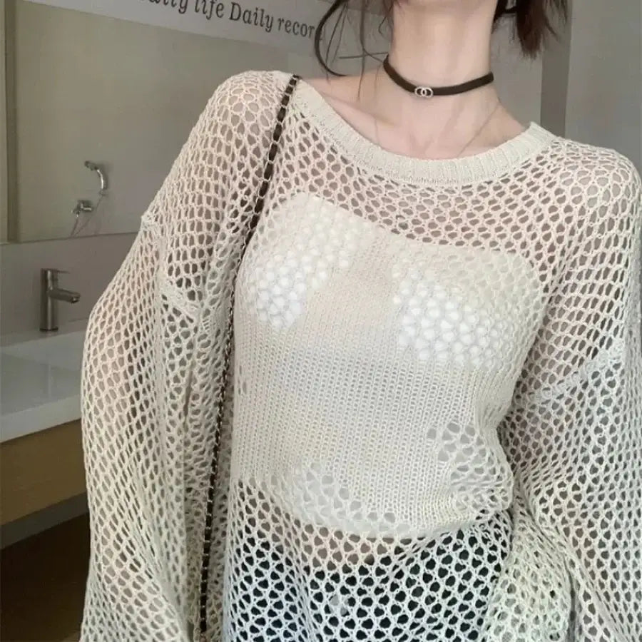 Crochet Star Sweater