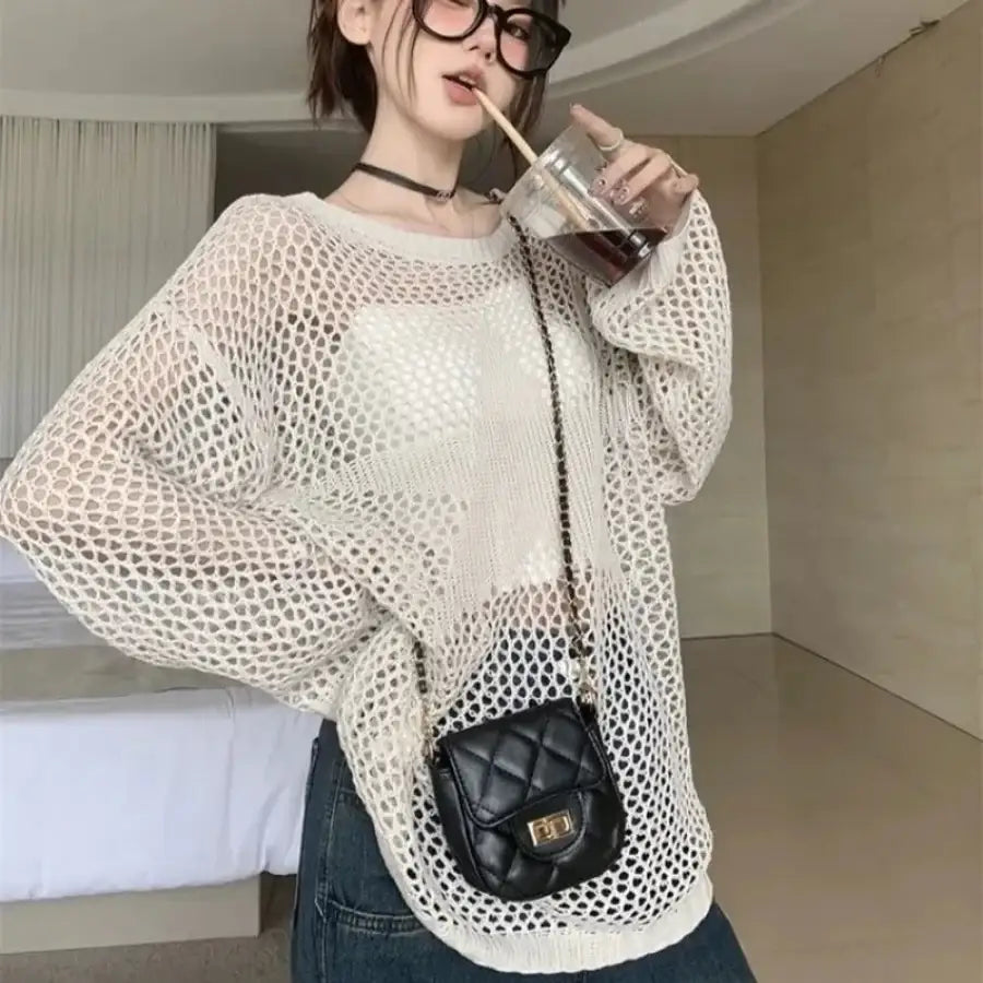 Crochet Star Sweater
