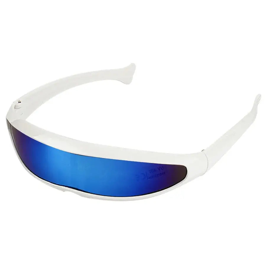 Cyclops Glasses - White Blue