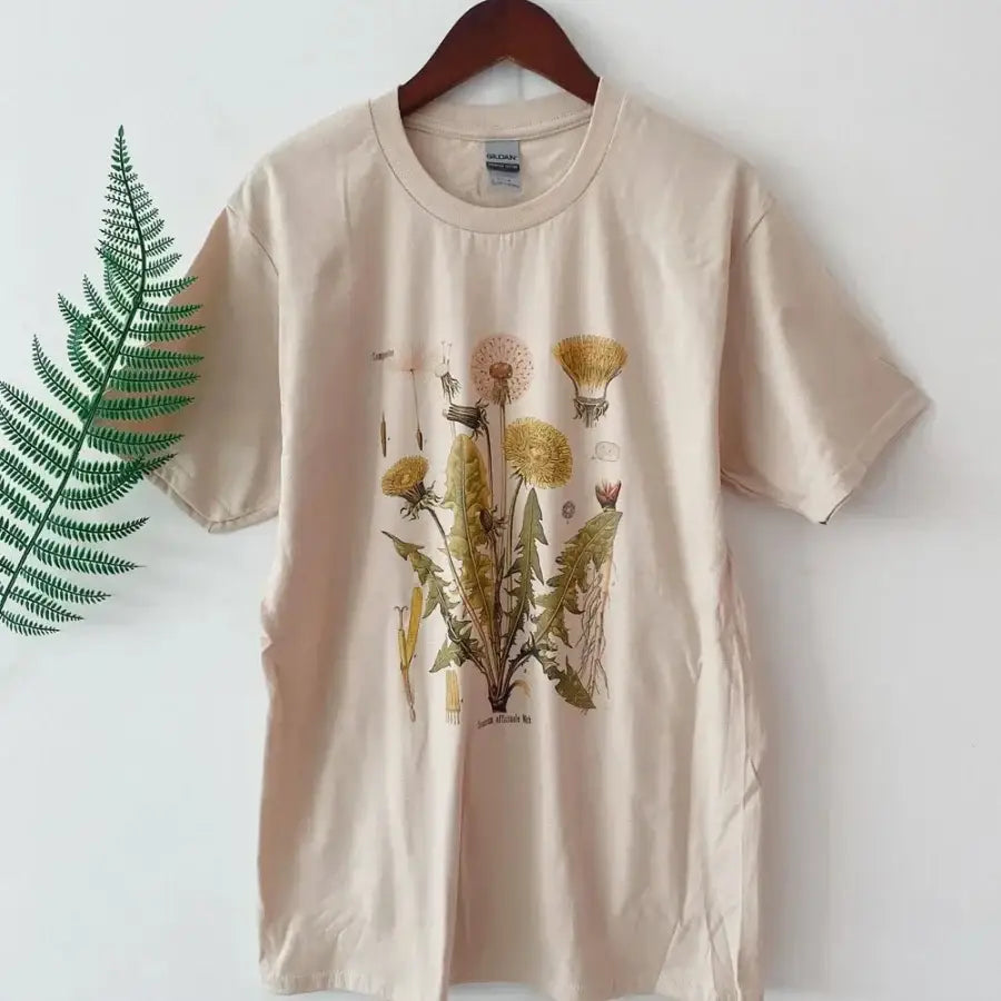 Dandelion Shirt - Light Brown / XS