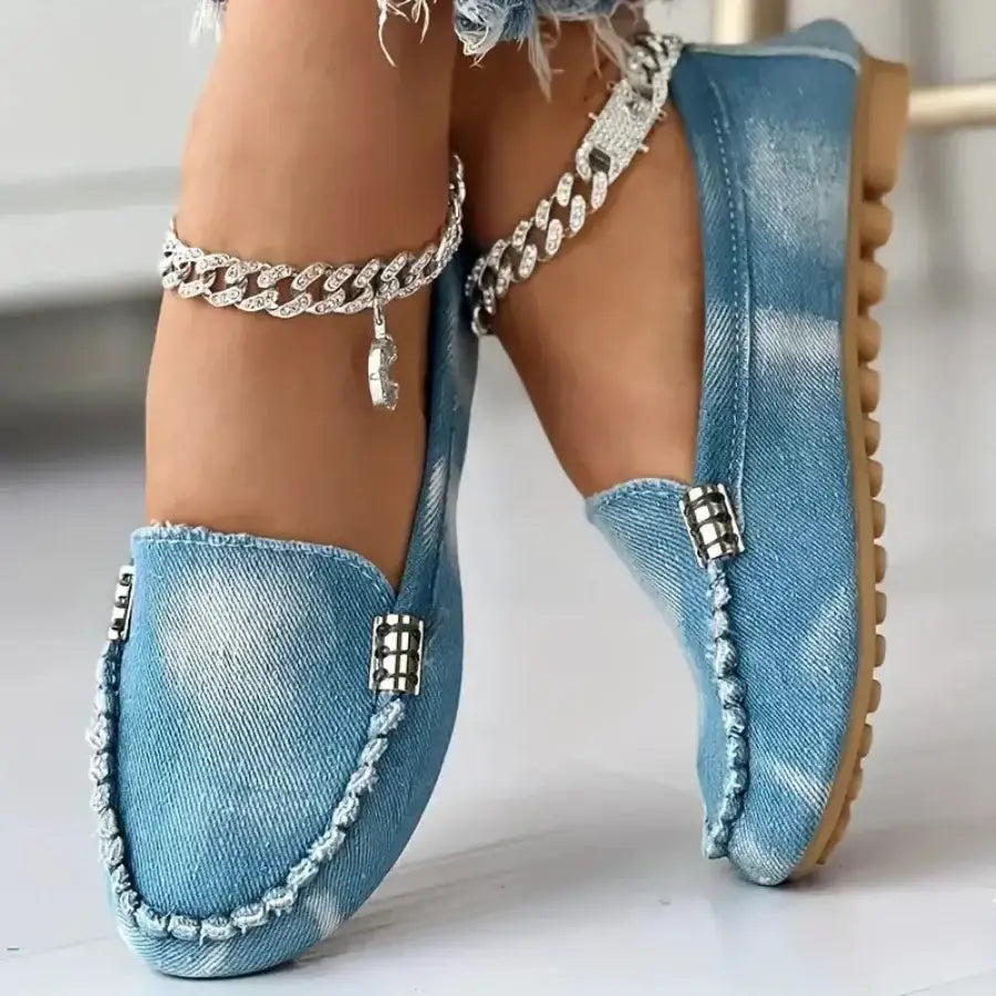 Denim Loafers