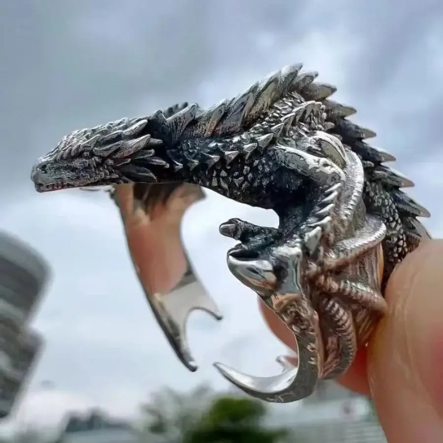 Dragon Ring - Silver