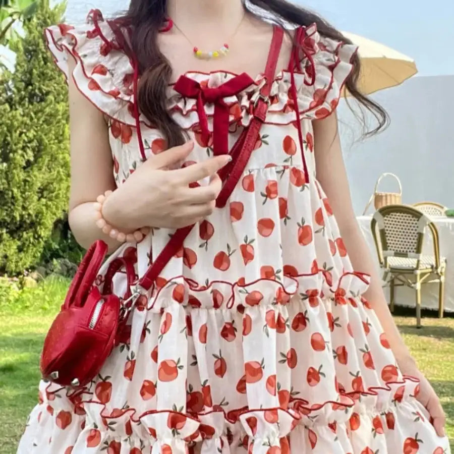 Dress With Strawberries - S