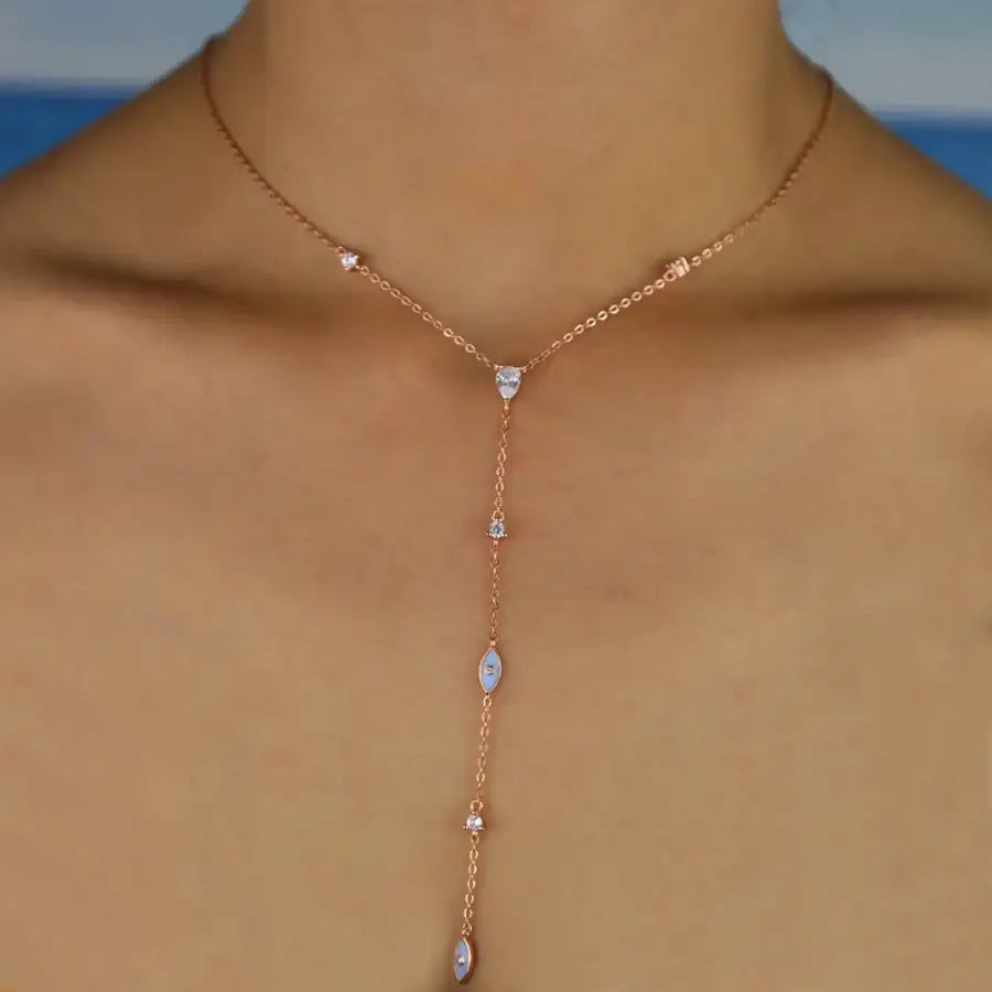 Evil Eye Necklace - Blue