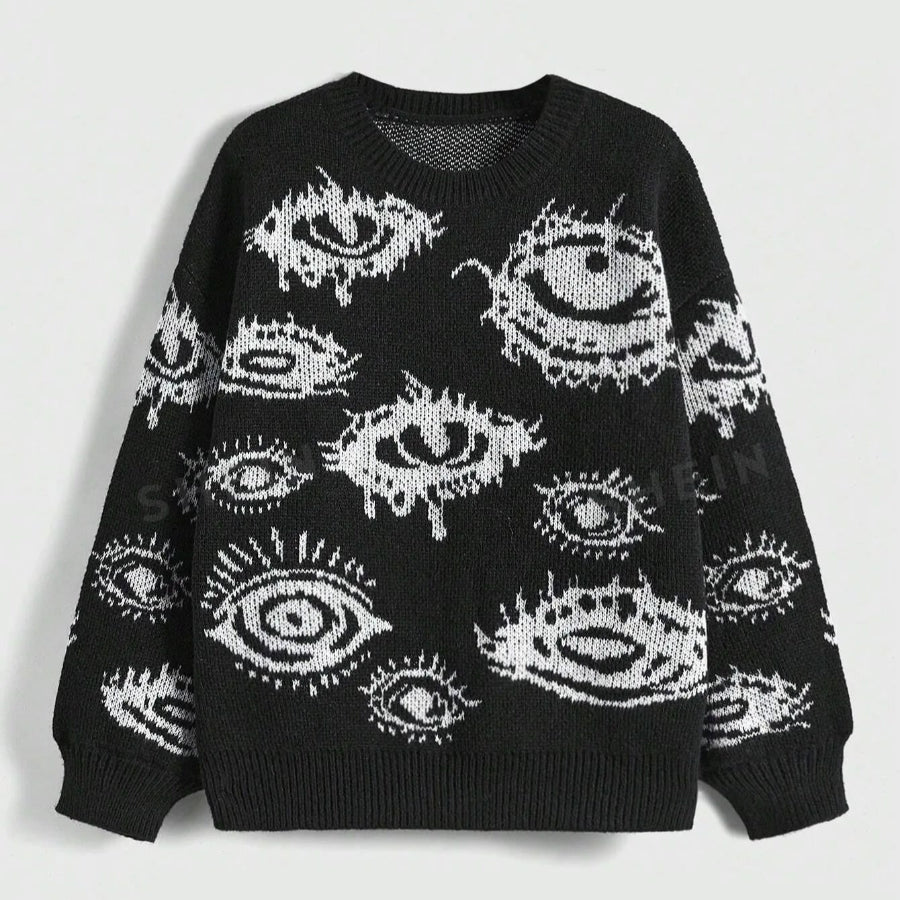 Eye sweater - Black / M