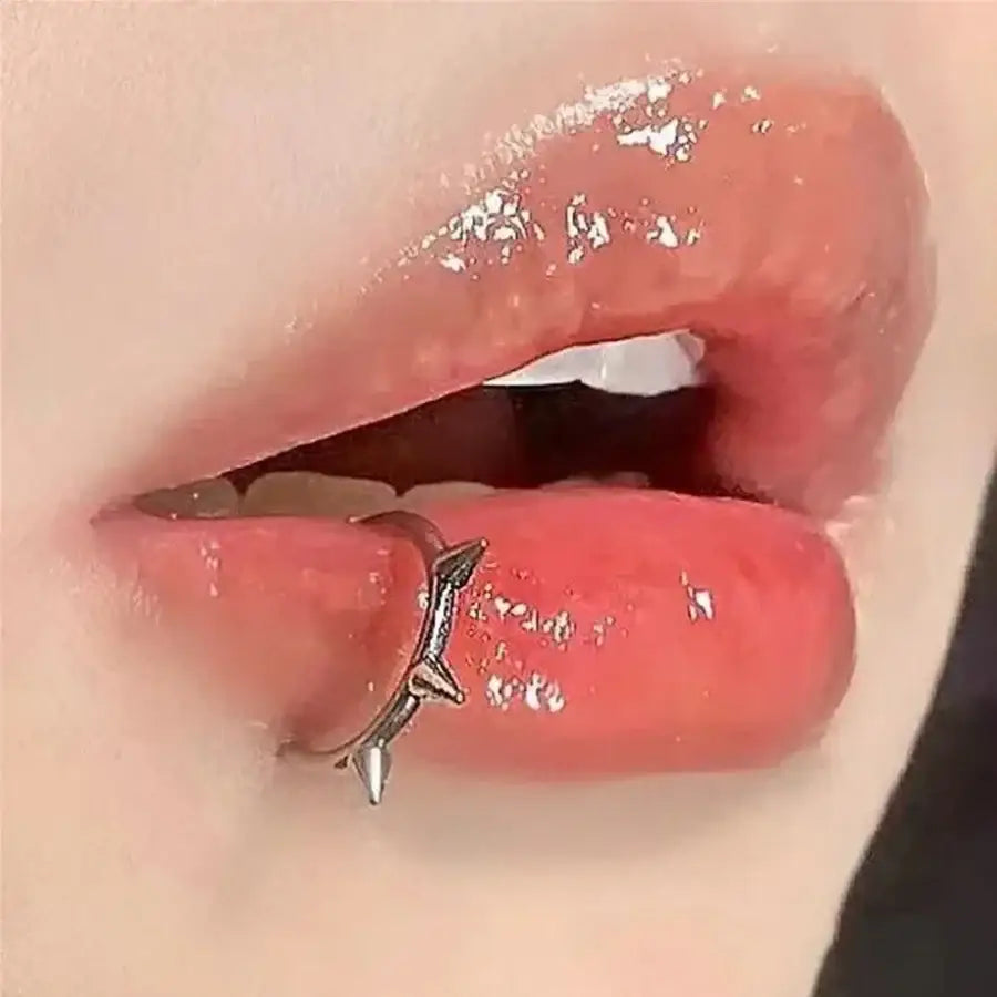 Fake Lip Piercing Ring