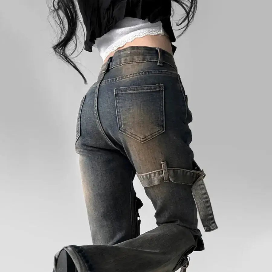 Flare Cargo Pants
