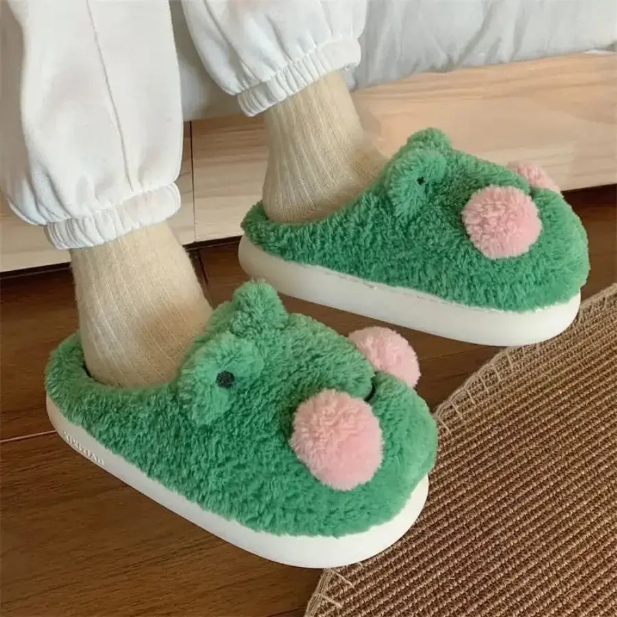 Frog Slippers - 5.5