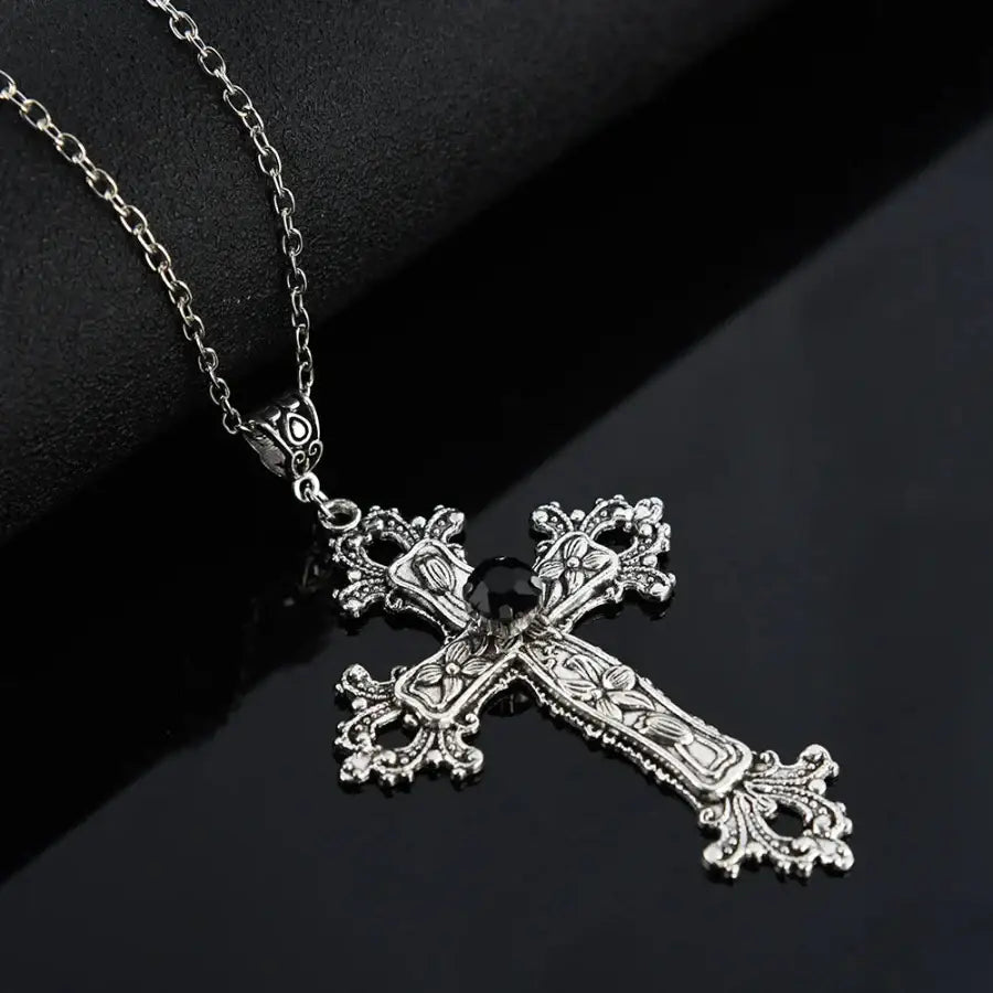 Gothic Cross Necklace